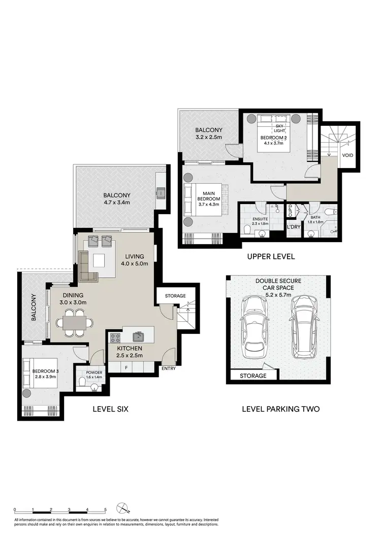 Floorplan of Homely apartment listing, 64/236 Pacific Highway, Crows Nest NSW 2065