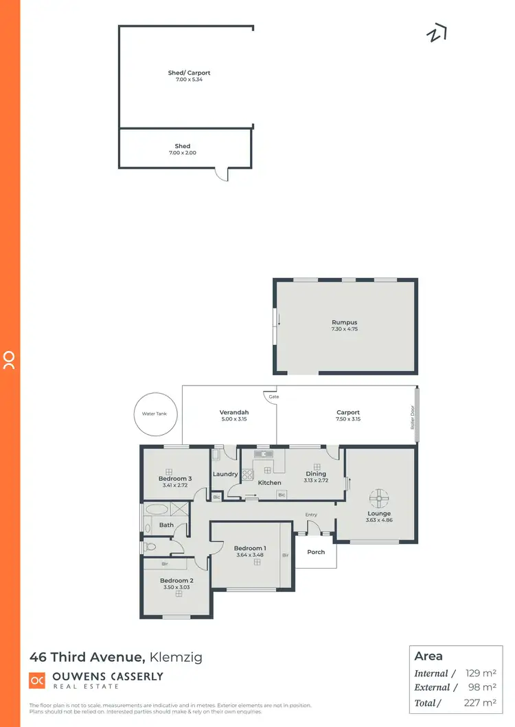 Floorplan of Homely house listing, 46 Third Avenue, Klemzig SA 5087