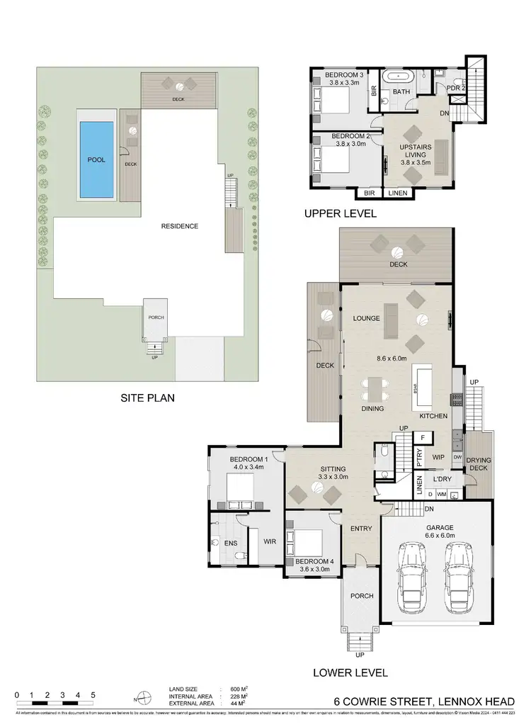Floorplan of Homely house listing, 6 Cowrie Street, Lennox Head NSW 2478