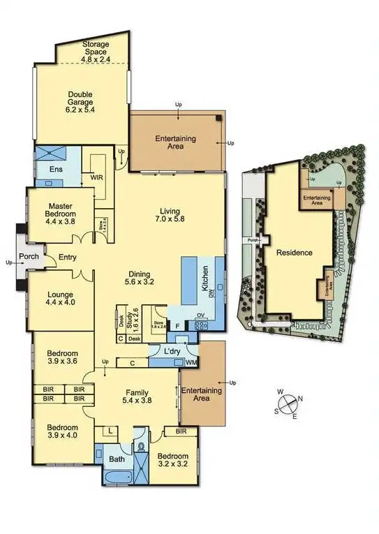 Floorplan of Homely house listing, 53 Wondalea Crescent, Wantirna VIC 3152