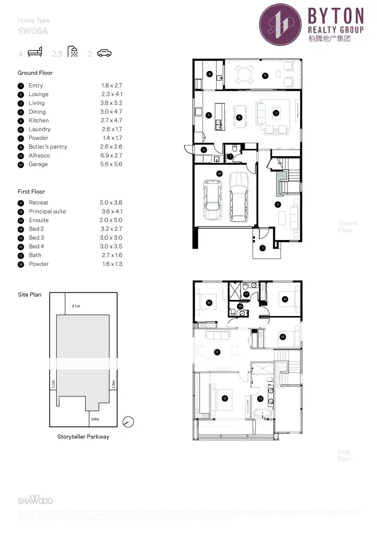 Floorplan of Homely house listing, 115 Storyteller Parkway, Gables NSW 2765