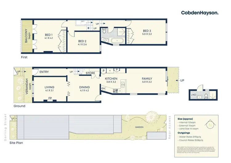 Floorplan of Homely house listing, 536 Darling Street, Rozelle NSW 2039