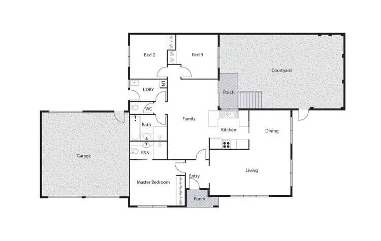 Floorplan of Homely house listing, 20A Wootton Crescent, Gordon ACT 2906
