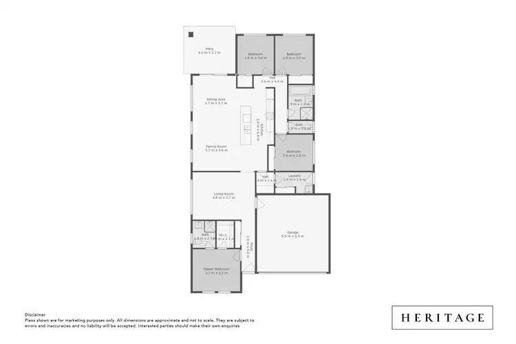 Floorplan of Homely house listing, 85 Loretto Way, Hamlyn Terrace NSW 2259