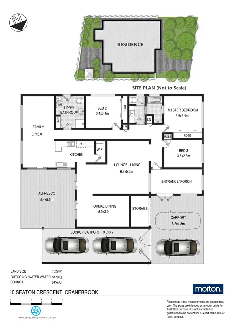 Floorplan of Homely house listing, 10 Seaton Crescent, Cranebrook NSW 2749