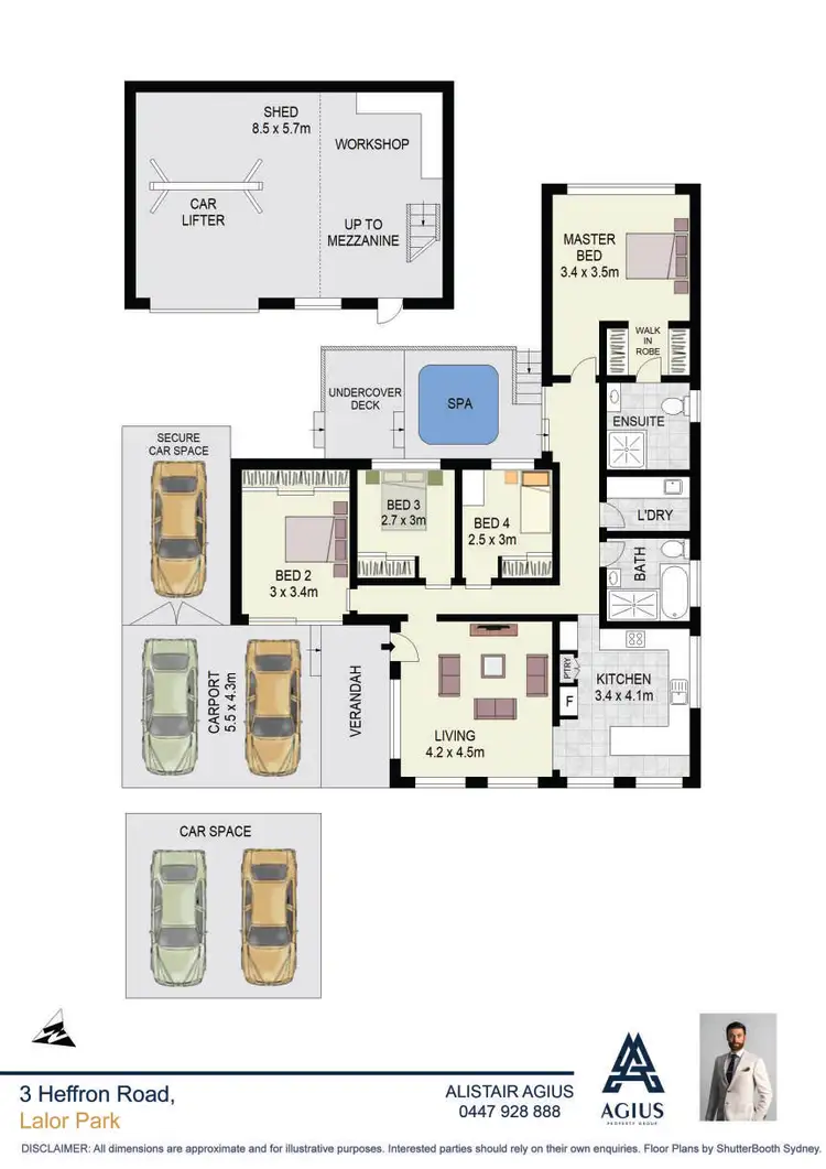 Floorplan of Homely house listing, 3 Heffron Road, Lalor Park NSW 2147