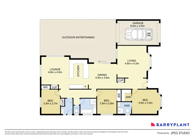 Floorplan of Homely house listing, 9 Sorghum Way, Delahey VIC 3037
