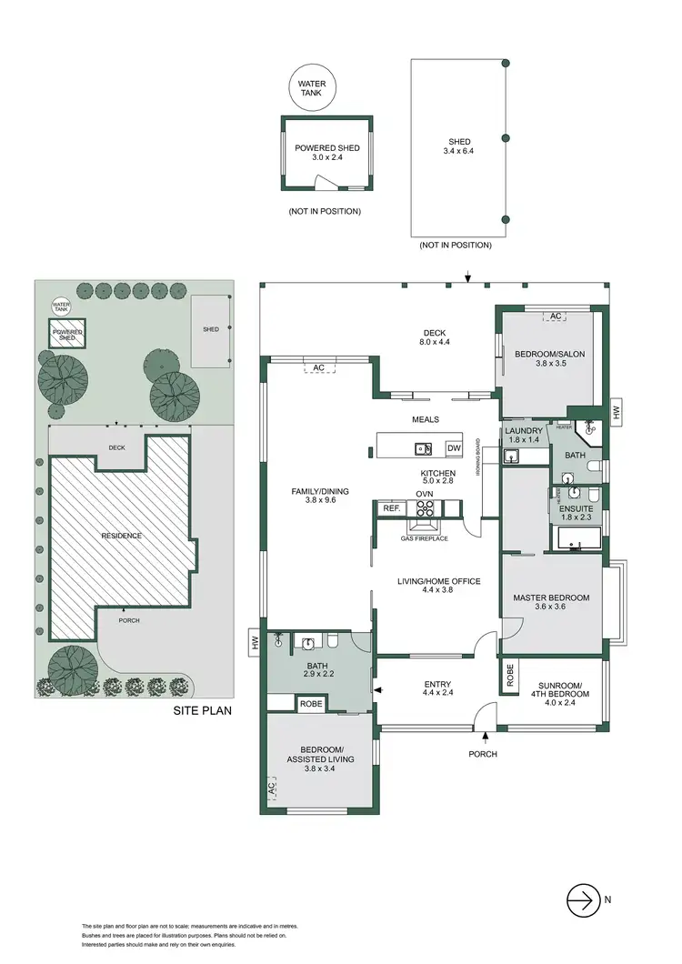 Floorplan of Homely house listing, 20 Heales Street, Dromana VIC 3936