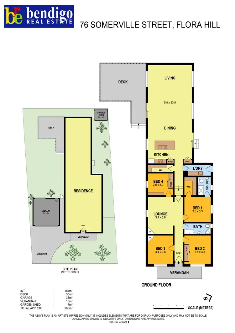 Floorplan of Homely house listing, 76 Somerville Street, Flora Hill VIC 3550