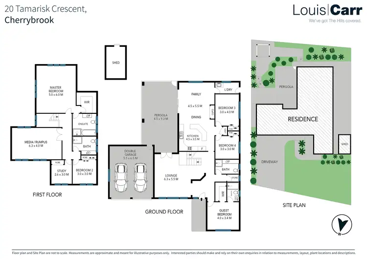 Floorplan of Homely house listing, 20 Tamarisk Crescent, Cherrybrook NSW 2126