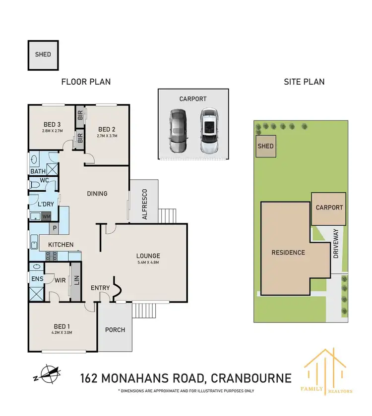 Floorplan of Homely house listing, 162 Monahans Road, Cranbourne VIC 3977