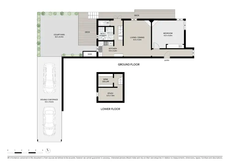 Floorplan of Homely apartment listing, 1/50 Dalgety Street, St Kilda VIC 3182