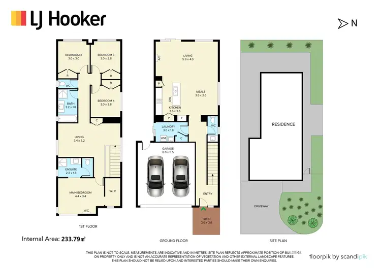 Floorplan of Homely house listing, 2 Oak Place, Doncaster VIC 3108