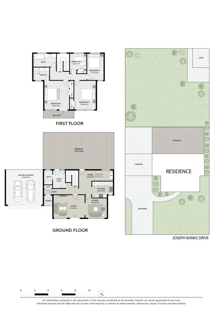 Floorplan of Homely house listing, 62 Joseph Banks Drive, Kings Langley NSW 2147