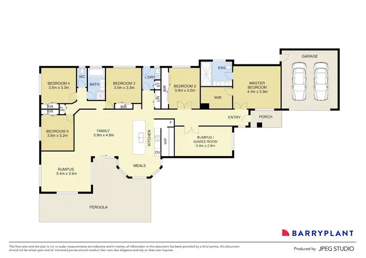 Floorplan of Homely house listing, 10 Aikshaw Close, Hillside VIC 3037