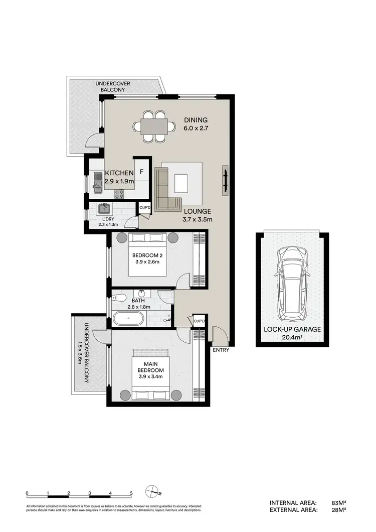 Floorplan of Homely unit listing, 4/136 Chuter Avenue, Ramsgate Beach NSW 2217