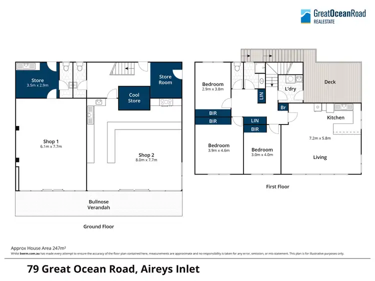 Floorplan of Homely apartment listing, 79 Great Ocean Road, Aireys Inlet VIC 3231