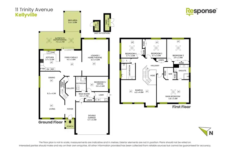 Floorplan of Homely house listing, 11 Trinity Avenue, Kellyville NSW 2155