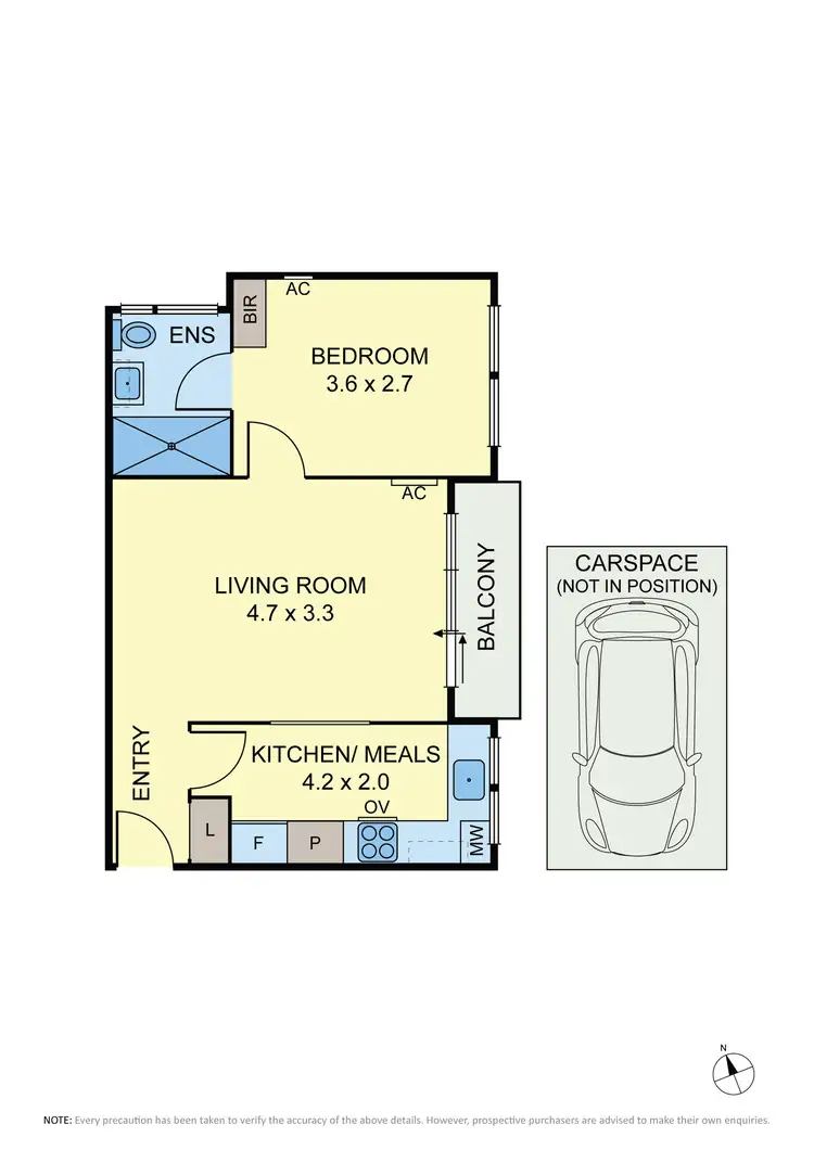 Floorplan of Homely apartment listing, 4/608 Moreland Road, Brunswick West VIC 3055