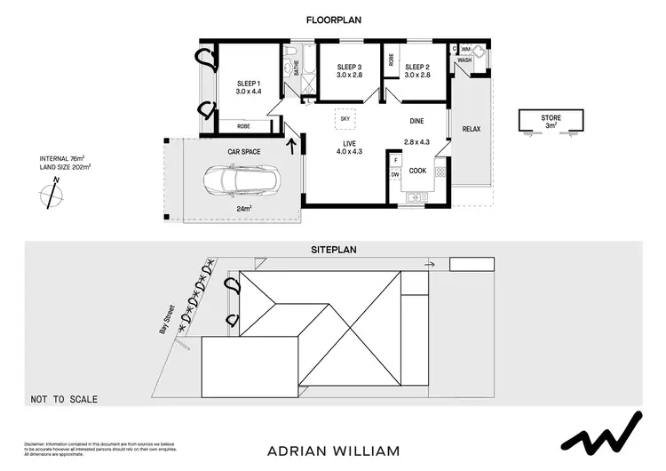 Floorplan of Homely house listing, 1C Bay Street, Tempe NSW 2044