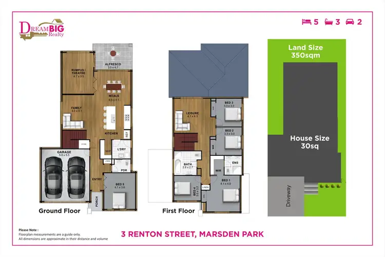 Floorplan of Homely house listing, 3 Renton Street, Marsden Park NSW 2765