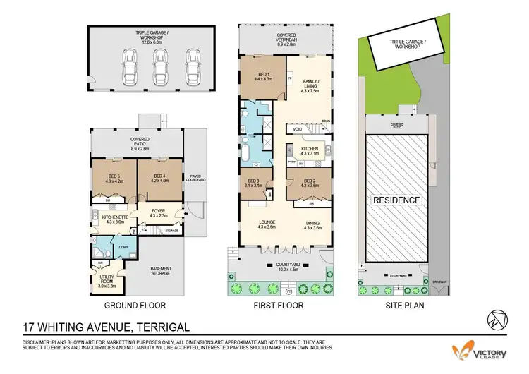 Floorplan of Homely house listing, 17 Whiting Avenue, Terrigal NSW 2260