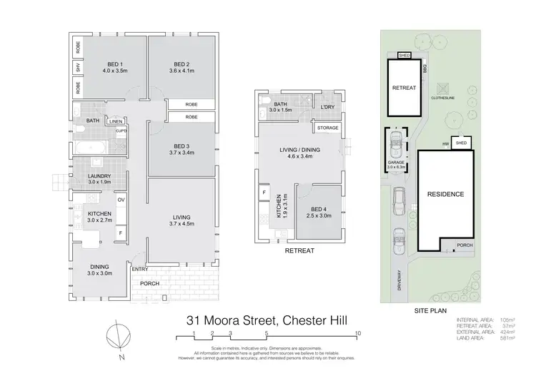 Floorplan of Homely house listing, 31 Moora Street, Chester Hill NSW 2162