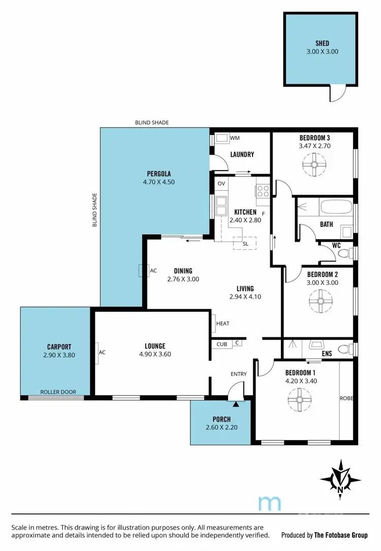 Floorplan of Homely house listing, 6 McCartney Street, Morphett Vale SA 5162