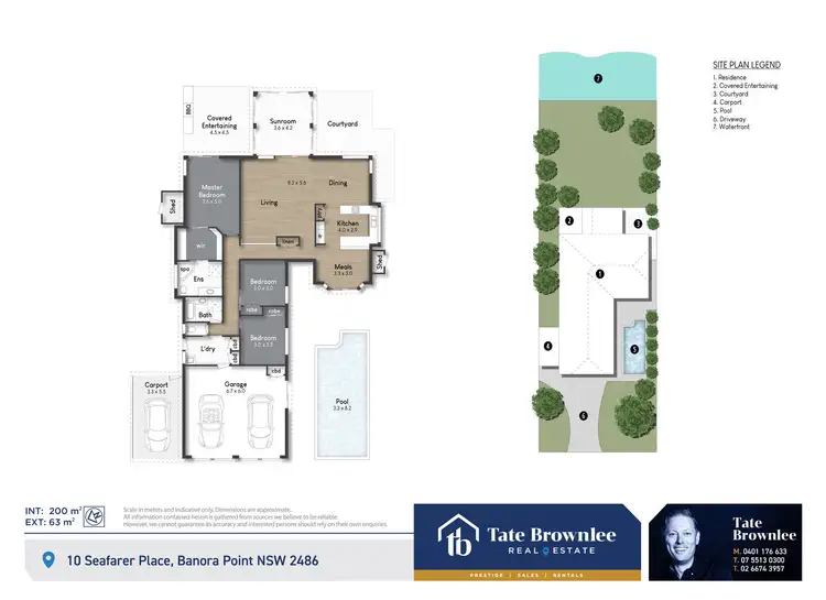 Floorplan of Homely house listing, 10 Seafarer Place, Banora Point NSW 2486