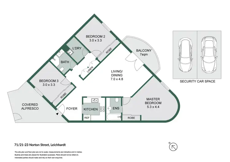 Floorplan of Homely unit listing, 71/23 Norton Street, Leichhardt NSW 2040