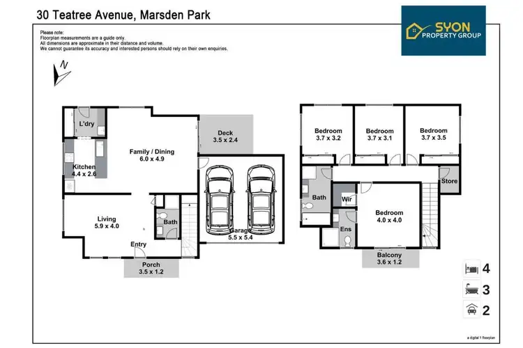 Floorplan of Homely house listing, 30 Teatree Avenue, Marsden Park NSW 2765