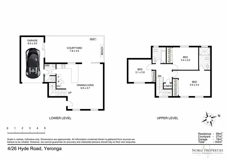 Floorplan of Homely townhouse listing, 4/26 Hyde Road, Yeronga QLD 4104