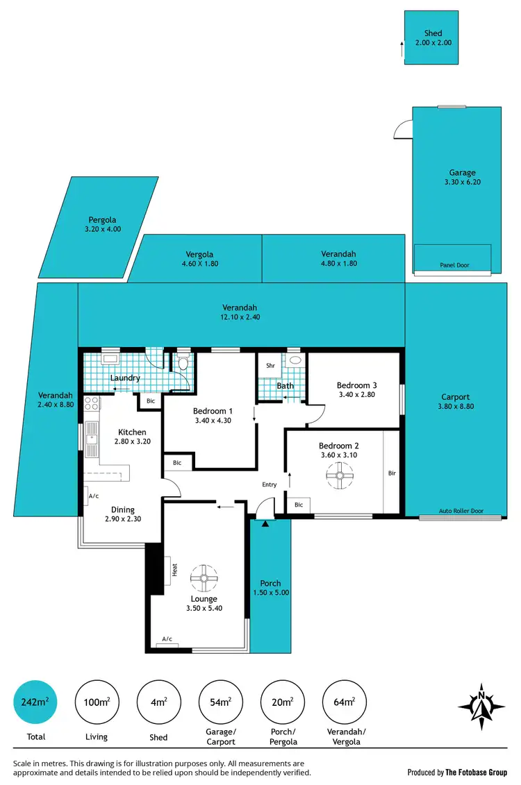 Floorplan of Homely house listing, 10 John Rice Avenue, Elizabeth Vale SA 5112