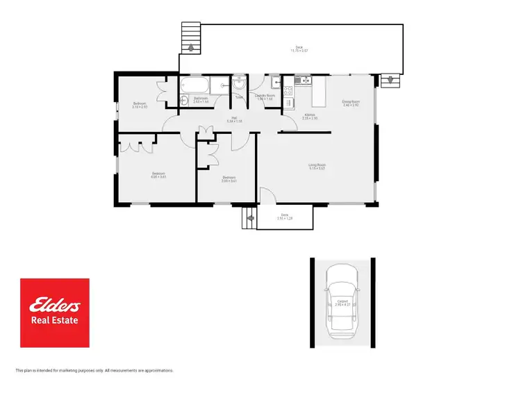 Floorplan of Homely unit listing, 4/112-116 Upper Street, Bega NSW 2550