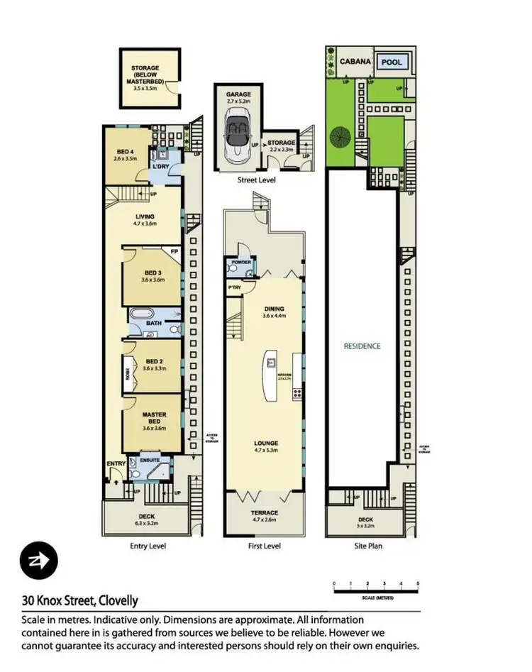 Floorplan of Homely house listing, 30 Knox Street, Clovelly NSW 2031