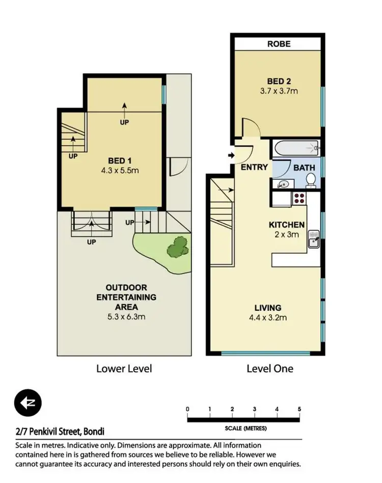 Floorplan of Homely apartment listing, 2/7 Penkivil Street, Bondi NSW 2026