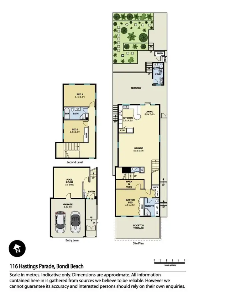 Floorplan of Homely house listing, 116 Hastings Parade, North Bondi NSW 2026