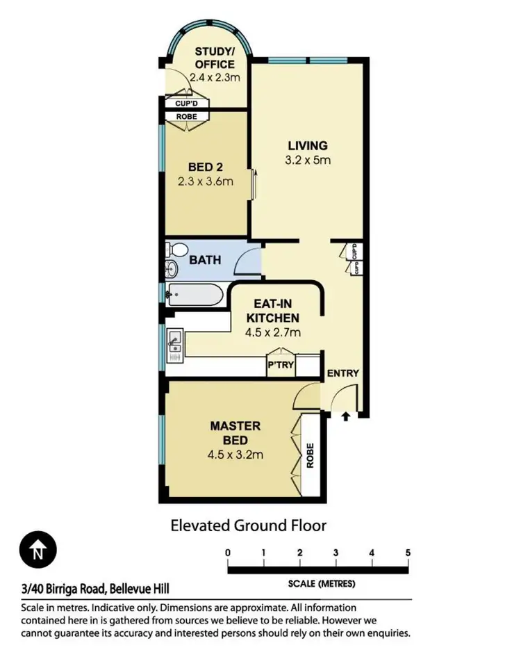 Floorplan of Homely apartment listing, 3/40 Birriga Road, Bellevue Hill NSW 2023