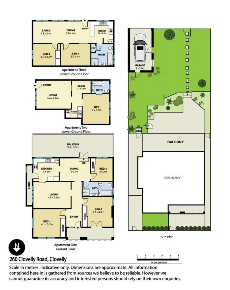 Floorplan of Homely house listing, 260 Clovelly Road, Clovelly NSW 2031
