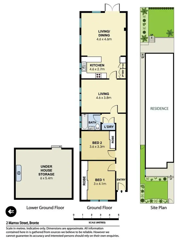 Floorplan of Homely house listing, 2 Marroo Street, Bronte NSW 2024