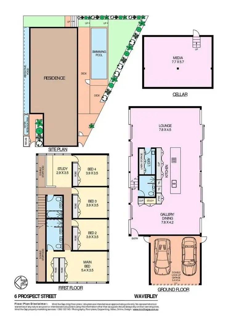 Floorplan of Homely house listing, 6 Prospect Street, Waverley NSW 2024