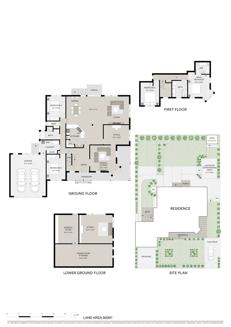 Floorplan of Homely house listing, 11 Summerhill Terrace, Highton VIC 3216