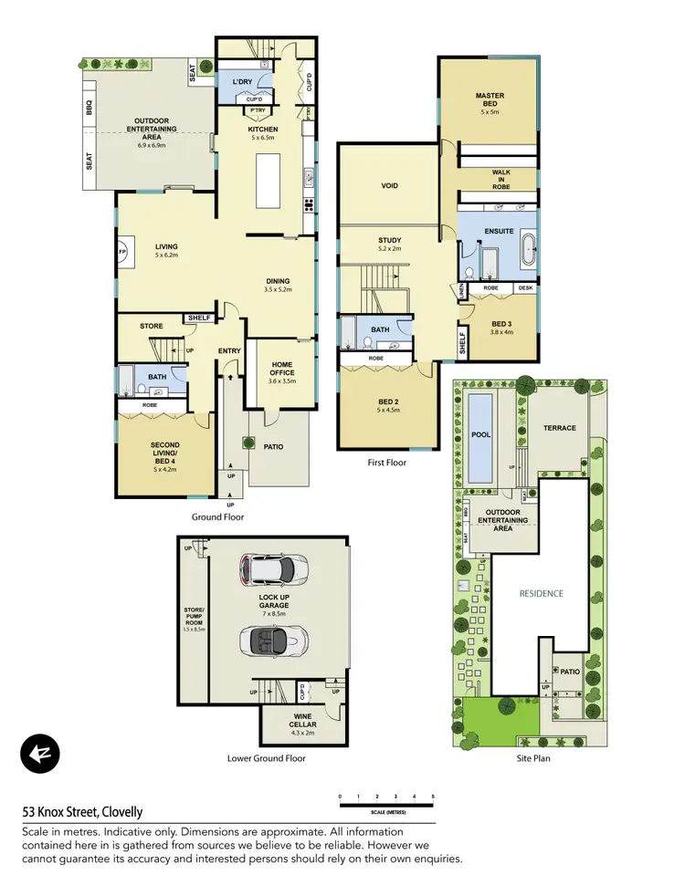 Floorplan of Homely house listing, 53 Knox Street, Clovelly NSW 2031