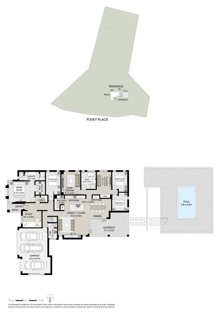 Floorplan of Homely rural property listing, 40 Povey Place, Breadalbane NSW 2581