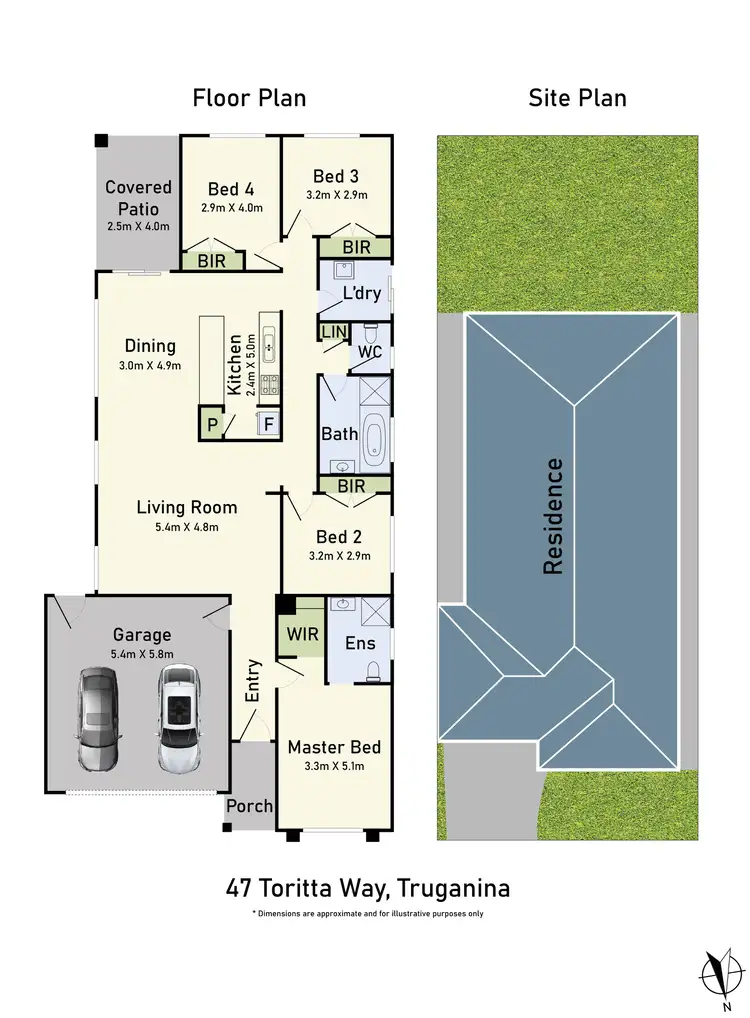 Floorplan of Homely house listing, 47 Toritta Way, Truganina VIC 3029