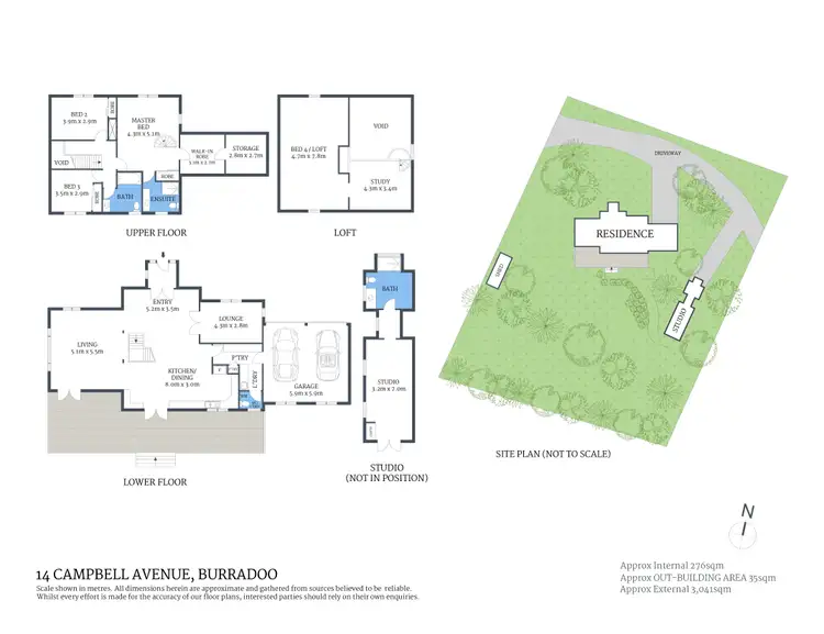 Floorplan of Homely house listing, 14 Campbell Avenue, Burradoo NSW 2576