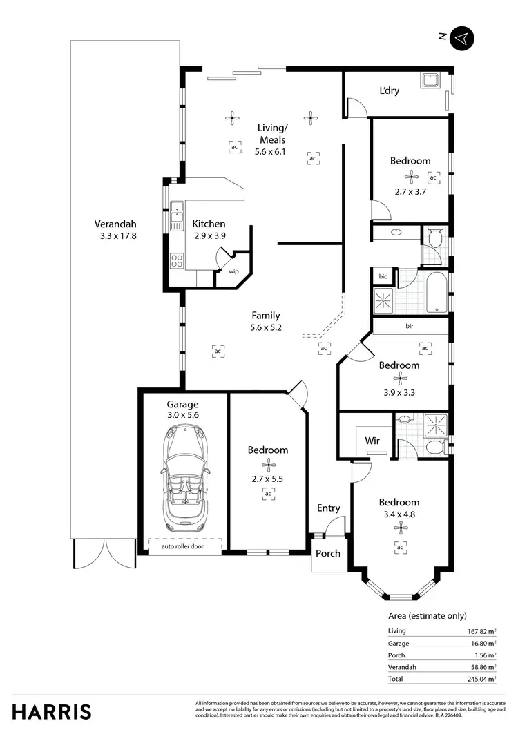 Floorplan of Homely house listing, 10 St James Place, Oakden SA 5086