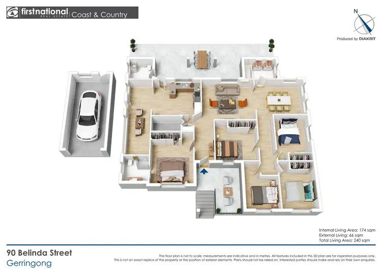Floorplan of Homely house listing, 90 Belinda Street, Gerringong NSW 2534