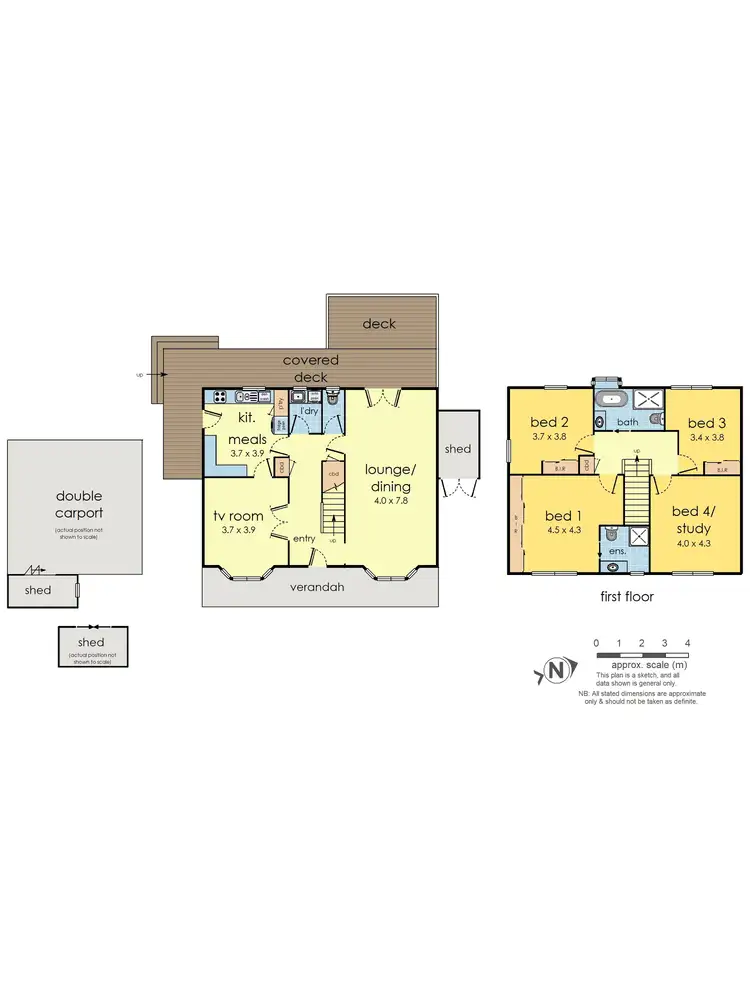 Floorplan of Homely house listing, 95-97 Glenvale Road, Donvale VIC 3111