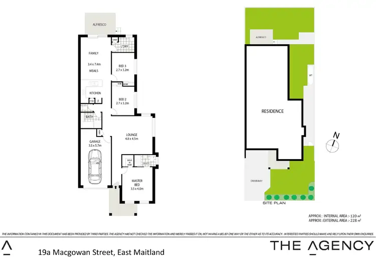 Floorplan of Homely unit listing, 19A Macgowan Street, East Maitland NSW 2323